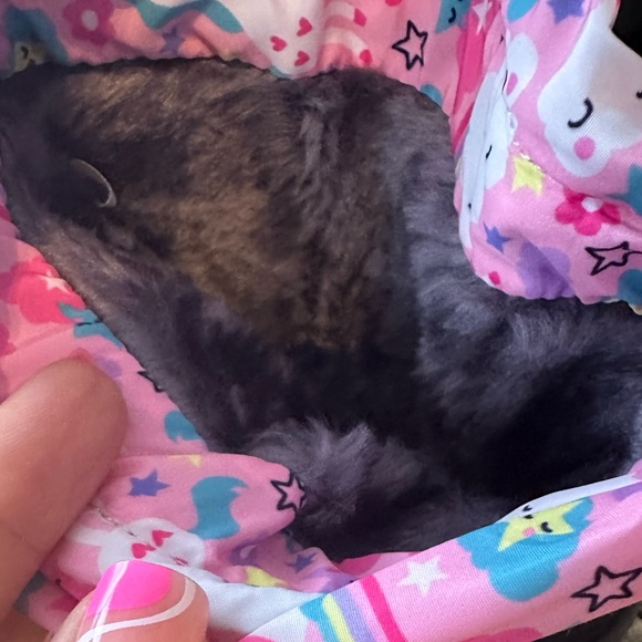 Girls unicorn winter waterproof boots pink size EU 35 US 5 adjustable straps - Picture 7 of 7